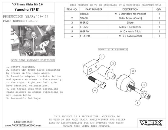 V3 2.0 Frame Slider Kit - Image 2