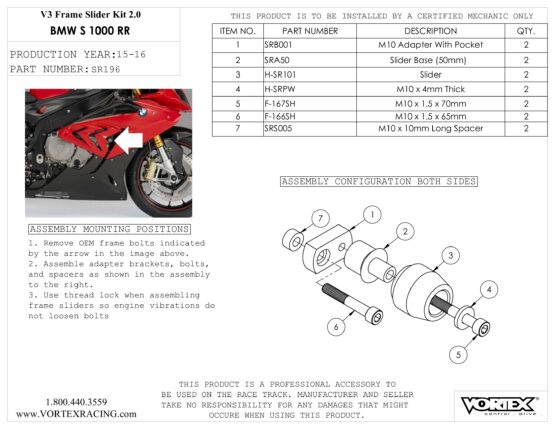 V3 2.0 Frame Slider Kit - Image 2