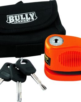 Bikemaster Bully Lock Disc Orange 5.5mm with Pouch