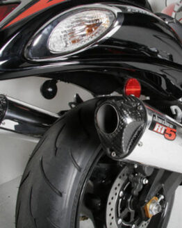 RT5 Aluminum Dual Slip On Exhaust Mufflers