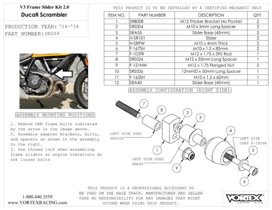 V3 2.0 Frame Slider Kit - Image 2