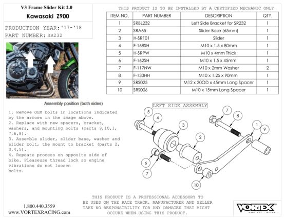 V3 2.0 Frame Slider Kit - Image 2