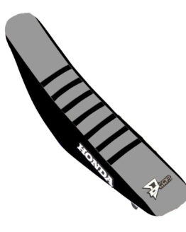 D'Cor Black/Grey Seat Cover w/ Black Ribs Fits 17-20 Honda CRF250/450