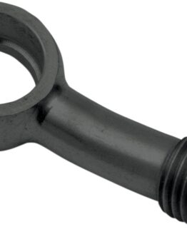 Goodridge 35 Deg. Banjo Fitting 7/16" Ebony Black -3AN