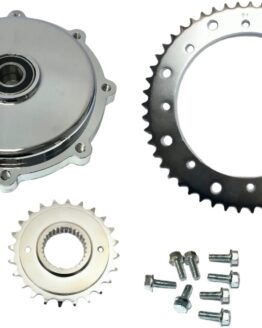 HardDrive Cush Drive Chain Conversion Kit Chrome For 2017-Up FLH/FLT