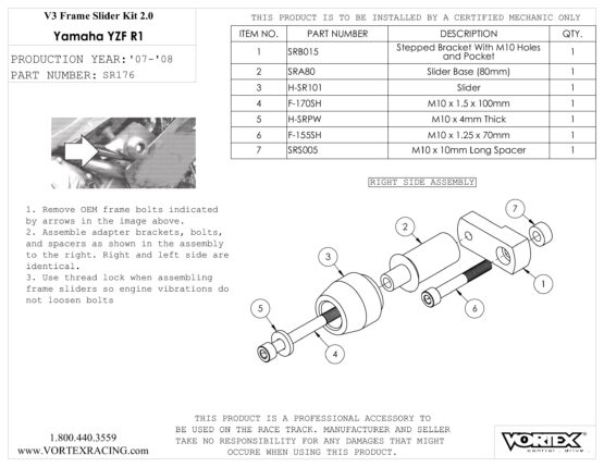 V3 2.0 Frame Slider Kit - Image 3