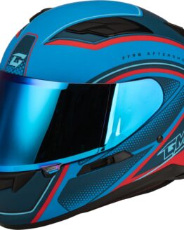 GMAX FF-98 Aftershock Helmet Matte Blue/Red X-Small DOT