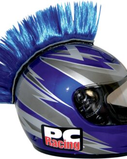 PC Racing Blue Helmet Mohawk