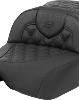 Saddlemen Heated Roadsofa Extended Reach Seat Lattice Stitch FLT/FLH 23-24
