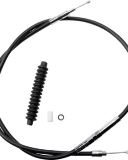 Drag Specialties Black Vinyl Clutch Cable Standard For Harley Sportster