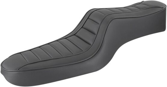 Hog Killers Pleated 2-Up Seat - Black