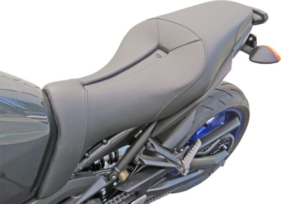 Track CF Plain Carbon Fiber 2-Up Seat Black Gel