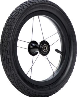 Strider 12in High Traction Wheel and Tire Set Black