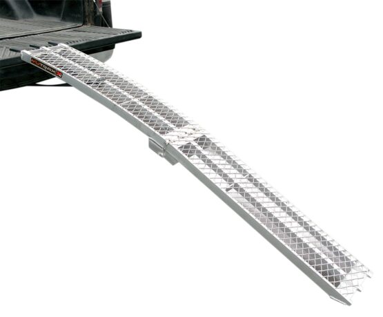 Single Folding Aluminum "XL" Loading Ramp - 89" Long, 12" Wide - Image 5