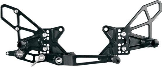 V2 Adjustable Rearset - Black - Image 2