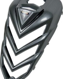 Maier ATV Hood Black Carbon Fiber Fits Yamaha Raptor 700