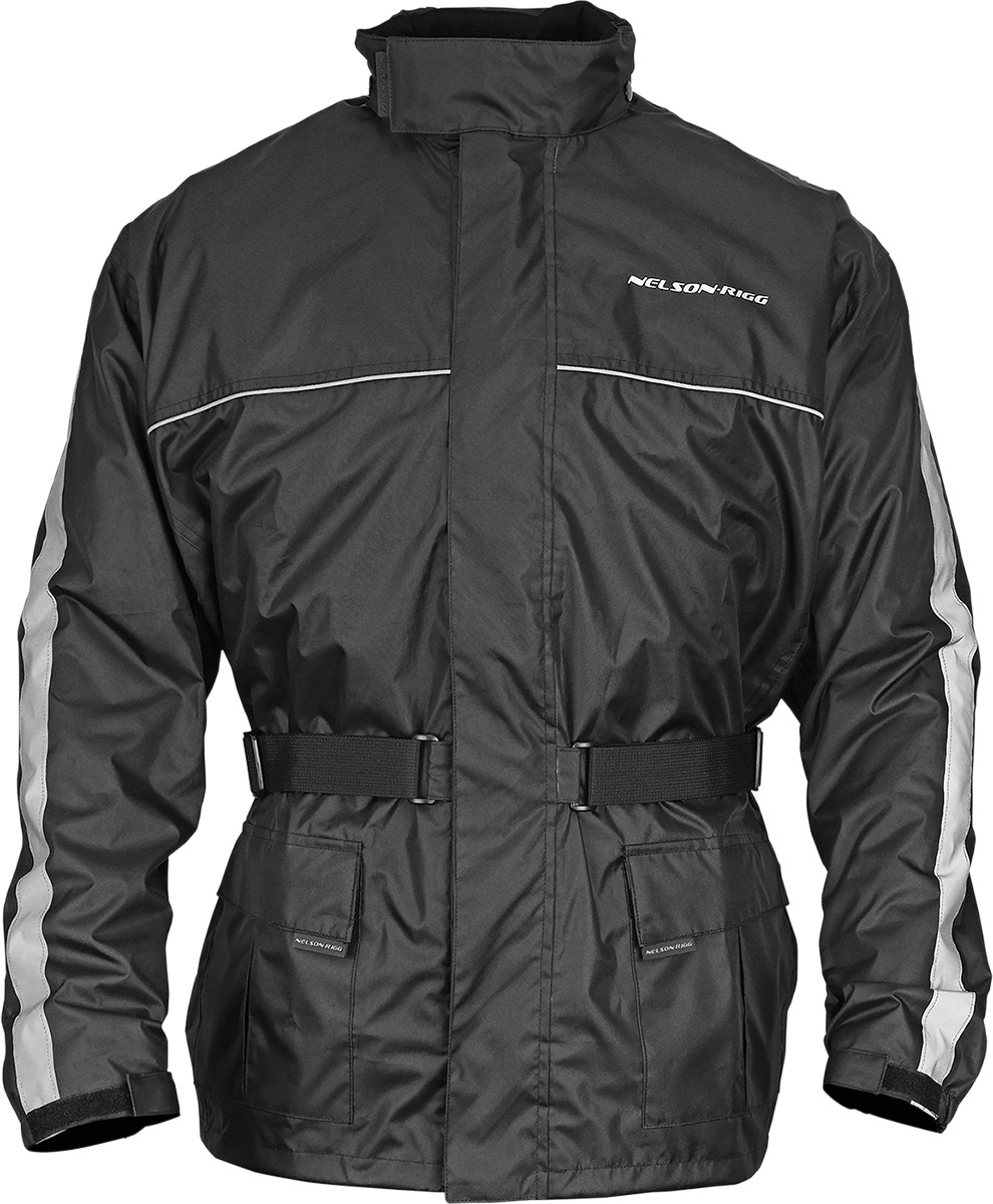 Nelson Rigg Solo Storm Waterproof Jacket Black Small Men's - Image 6