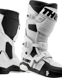 Radial Dirt Bike Boots - White Men's Size 7
