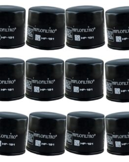 HF191 Oil Filter - Black - 12 Pack