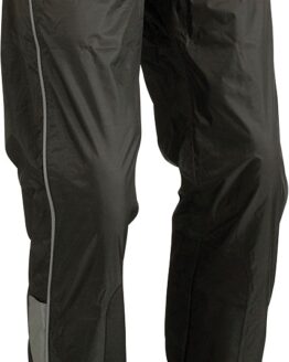 Z1R Women's Waterproof Rain Pants Black 2XL