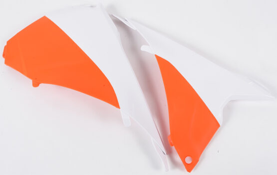 Air Box Covers - White/Orange - Image 2