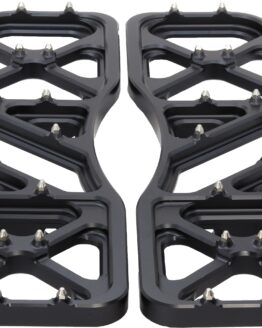 FLO Motorsports V5 Floorboards Black For Indian Models