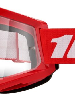 Strata 2 Red Junior Goggles - Clear Lens