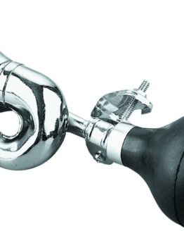 Biker's Choice Chrome Bugle Horn Universal Mount