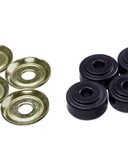 Black Shock Tower Bushing Set 7/8in Nipple by Energy Suspension
