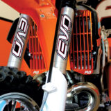 High Flow Radiator Guards Orange - Image 2
