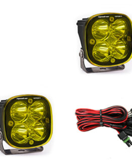 Baja Designs Squadron Sport Spot LED Light Pods - Amber