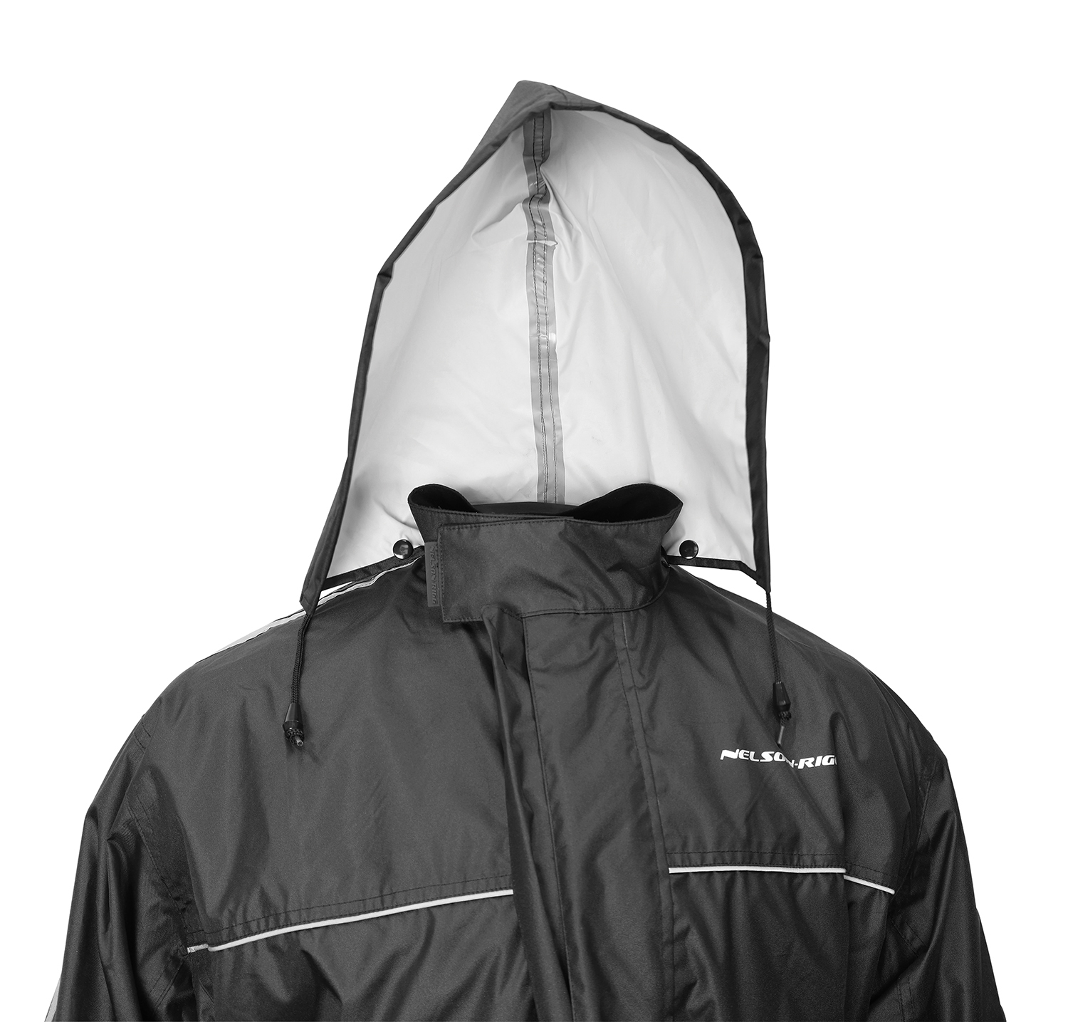 Nelson Rigg Solo Storm Waterproof Rain Jacket Black 3XL Men's - Image 5