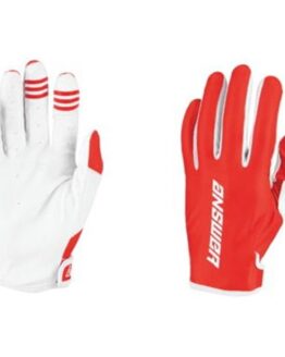 Answer Ascent Glove Red/White Youth - Medium