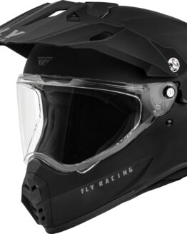Fly Racing Trekker Solid Helmet Matte Black 2X-Large
