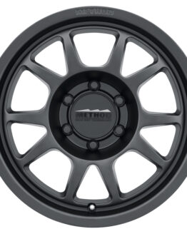 MR702 16x8 0mm Offset 6x5.5 106.25mm CB Matte Black Wheel