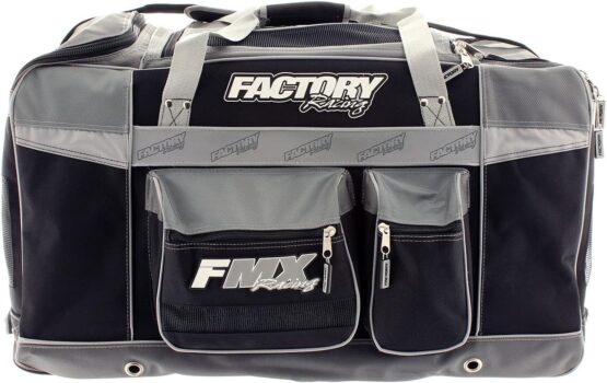 Factory FMX Motocross Gear Bag X-Large Gray V2 - Image 5