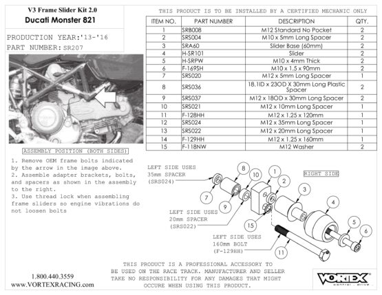 V3 2.0 Frame Slider Kit - Image 2