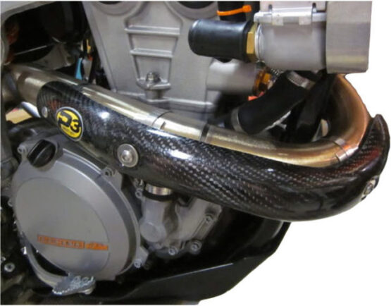 Carbon Fiber Header Heat Shield - Image 2