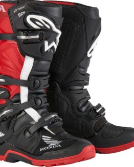 Black/Red Tech 7 Enduro Drystar Boots - 14