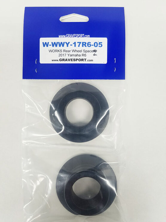 WORKS R6 Rear Wheel Captive Spacers Kit