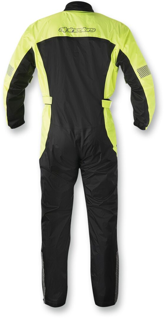 Hurricane One-Piece Rain Suit Black/Yellow US 2X-Large - Image 2