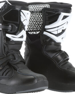 Fly Youth Mini Maverik MX Boots Black Youth 10