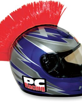 PC Racing Helmet Mohawk Red Helmet Accessory