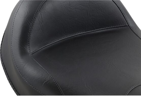 Plain Vinyl Solo Seat Black Foam Back 1.5" - Image 2