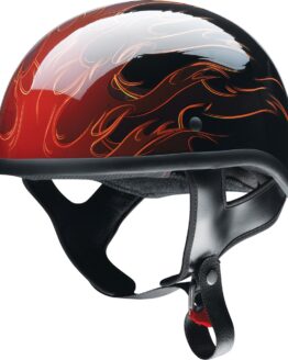 Z1R CC Beanie Hellfire Helmet XL Red/Black Gloss