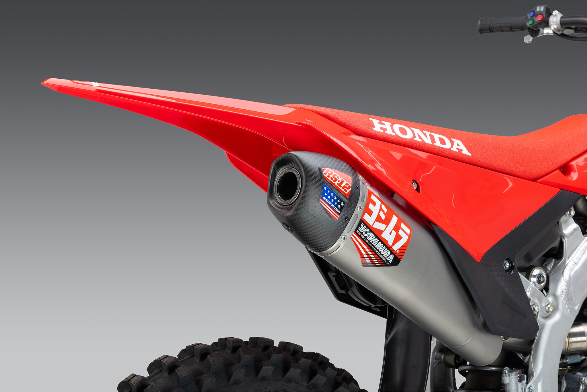 Yoshimura RS-12 Titanium Full Exhaust System Silver Fits 2025 Honda CRF250R/RX - Image 6