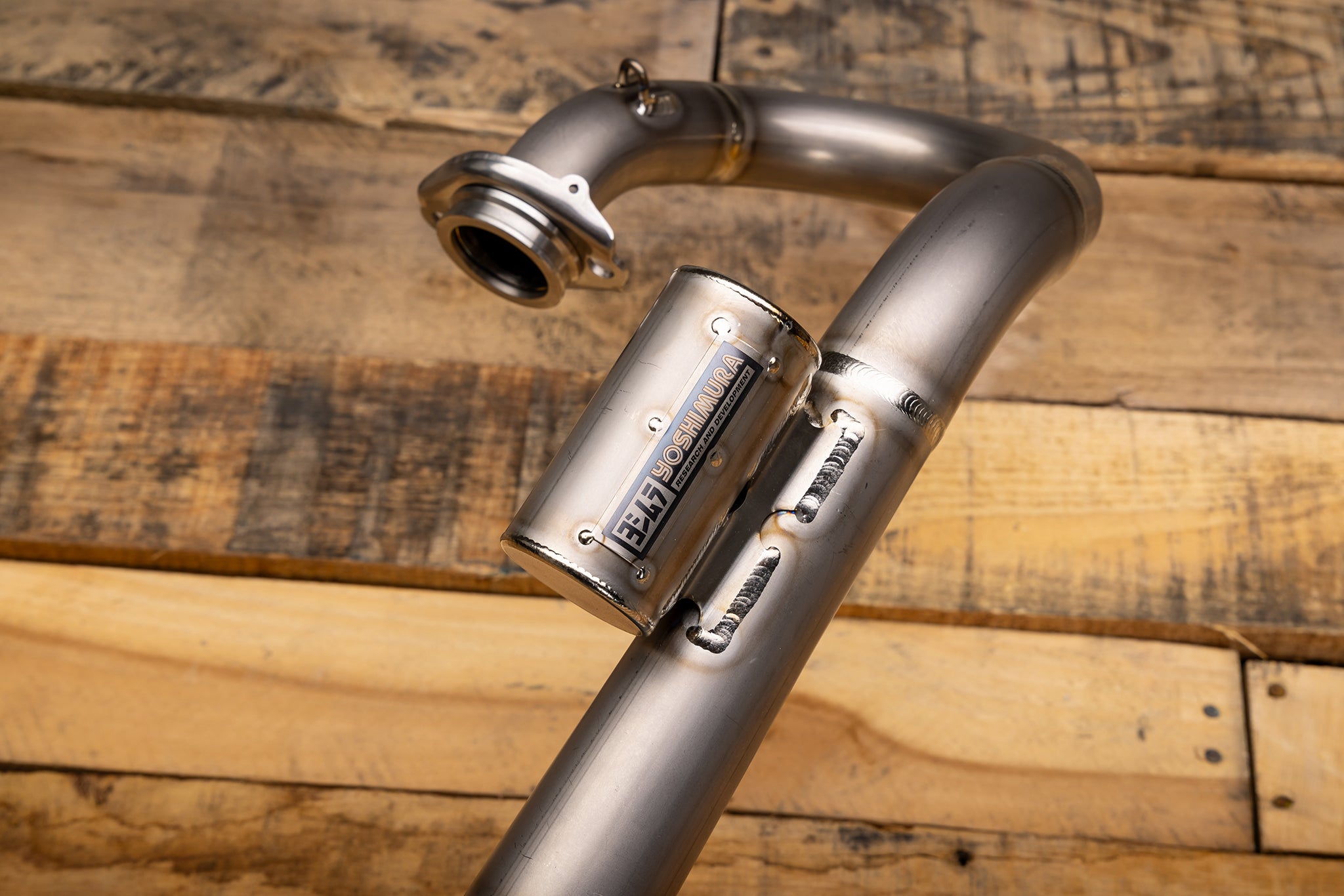 Yoshimura RS-12 Titanium Full Exhaust System Silver Fits 2025 Honda CRF250R/RX - Image 12