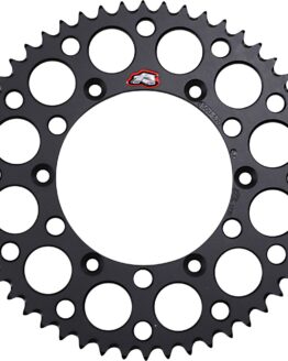 Rear Sprocket Grooved - Black 520-52 Teeth