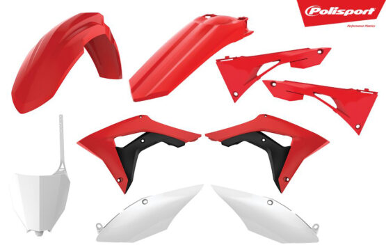 Plastic Body Kit - Original Red/Black/White