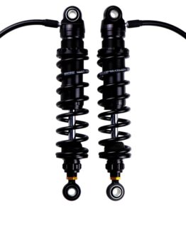 Ohlins STX36 Blackline 13in Adjustable Shock Absorber Pair Black For Harley-Davidson